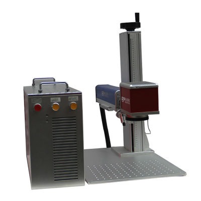 China máquina para el letrero del metal, máquina de la marca del laser de la profundidad de los 0.5Mm mini de la marca del laser de la fibra proveedor