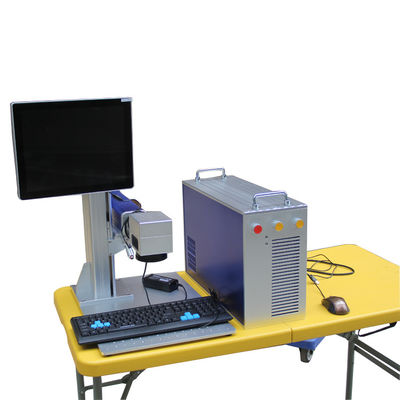 China Máquina de la marca del metal del ISO, número en los sistemas de acero de la marca del laser de la fibra de Scanlab proveedor
