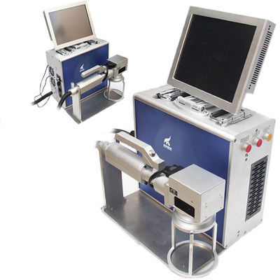 China Paquete de la fecha de producción de la marca de la máquina del grabador del laser de la fibra de Raycus 30W para el metal proveedor