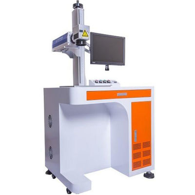 China Pequeña máquina de grabado de acero del laser, sistema de la marca del laser de la fibra de 20 vatios proveedor